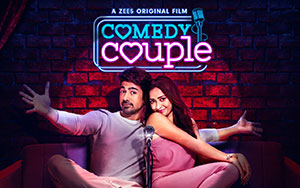 Saqib Saleem & Shweta Basu Prasad in ZEE5`s romantic-comedy film, `Comedy Couple`